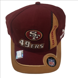 Vintage 90s Red & Gold Puma SF 49ers Cap